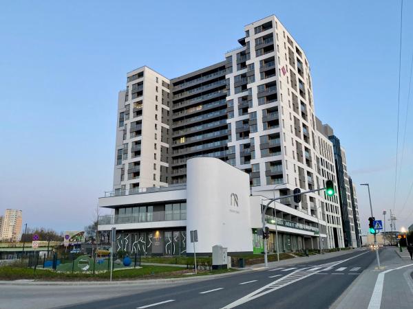A la foto es mostra l'objecte Apartament Riviera Modern Tower situat a la ciutat de Gdynia.