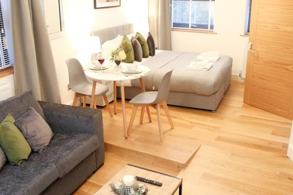 A la foto es mostra l'objecte Lovely Studio Apartment with access for Wheel-chairs in Sydenham situat a la ciutat de Forest Hill.