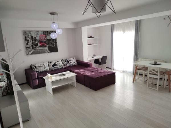 En la foto se muestra el objeto Giurgiului Apartament ubicado en la ciudad de Şerban Vodă.