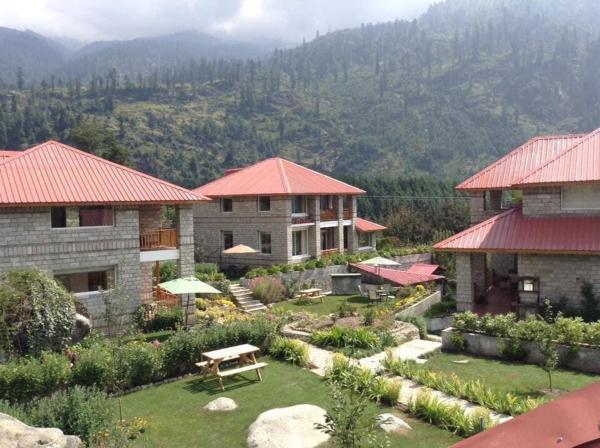 På billedet ses objektet The Amrit Manali - 3BHK Villas beliggende i byen Palchān.