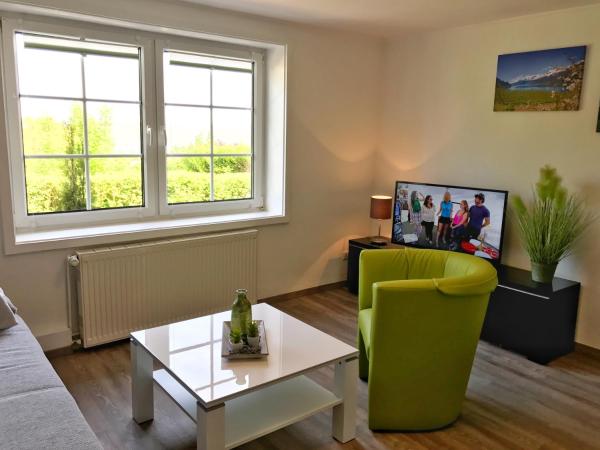 På billedet ses objektet Hochzeitsberg - Ferienwohnung EG 