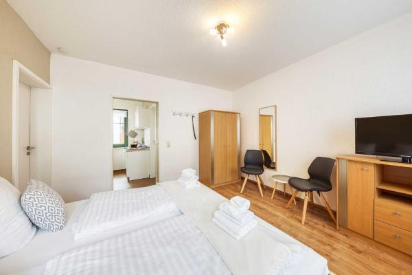 Na fotografii je vidět objekt Backbord in der Warener Altstadt nacházející se ve městě Waren.