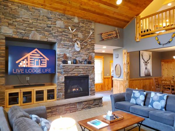 På billedet ses objektet Red Wing Lodge beliggende i byen Sunriver.