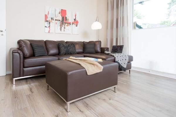 Nella foto è visibile l'oggetto Haus Meeresbrise - Ferienwohnung 04 Strandnah situato nella città di Juliusruh.