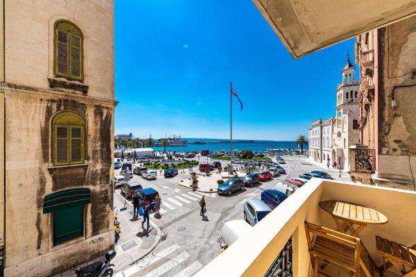 A la foto es mostra l'objecte Riva City Rooms situat a la ciutat de Split.
