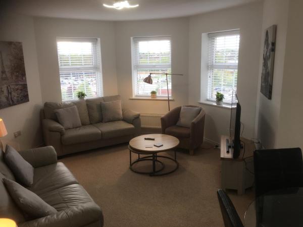På billedet ses objektet Beautiful 2 bed apartment beliggende i byen Grantham.
