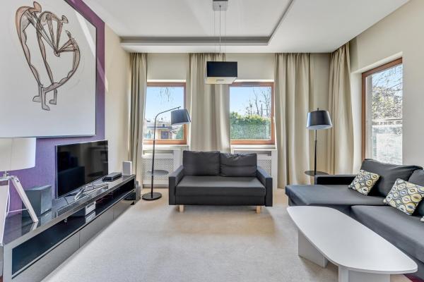 A la foto es mostra l'objecte Executive Apartment with Sauna by Grand Apartments situat a la ciutat de Sopot.