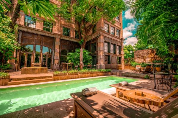 Στη φωτογραφία φαίνεται το αντικείμενο Factoria Hotel που βρίσκεται στην πόλη Ασουνσιόν.