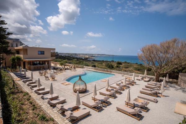 A la foto es mostra l'objecte The Nest Resort situat a la ciutat de Hersonissos.