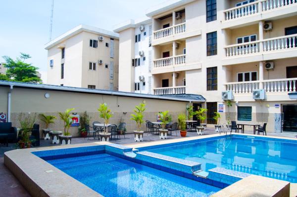 På billedet ses objektet Residency Hotel Area11 Garki Abuja beliggende i byen Abuja.