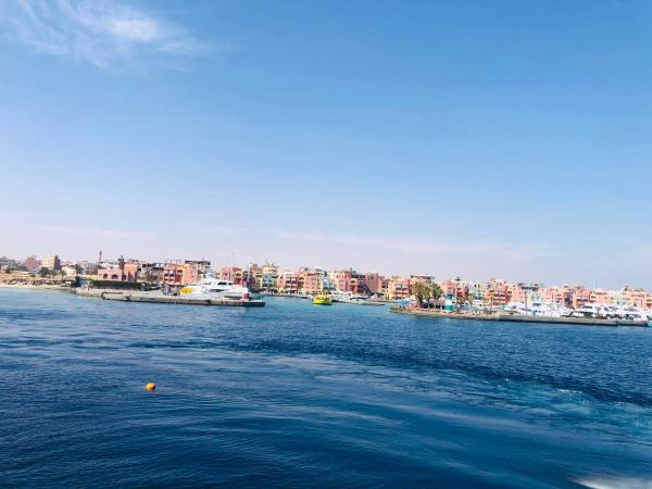 A la foto es mostra l'objecte Red Sea Tiba plaza Apartment situat a la ciutat de Hurghada.