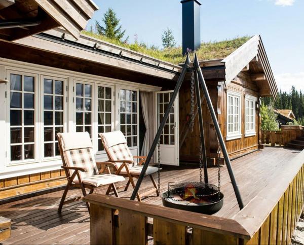 På billedet ses objektet ReveEnka - cabin in Trysil with Jacuzzi for rent beliggende i byen Trysil.