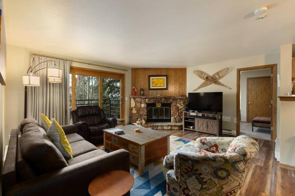 A la foto es mostra l'objecte 309 Snowdance Manor condo situat a la ciutat de Keystone.