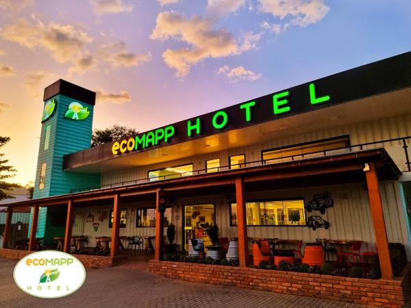 A la foto es mostra l'objecte EcoMAPP Hotel situat a la ciutat de Aparecida.