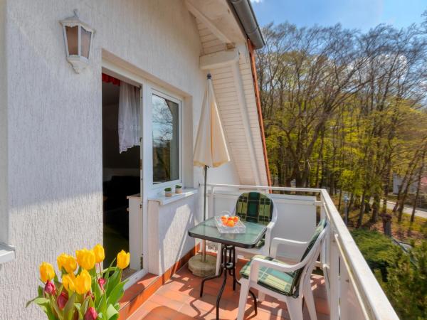 A la foto es mostra l'objecte Hansehus Ferienwohnung Nr 4 situat a la ciutat de Zinnowitz.