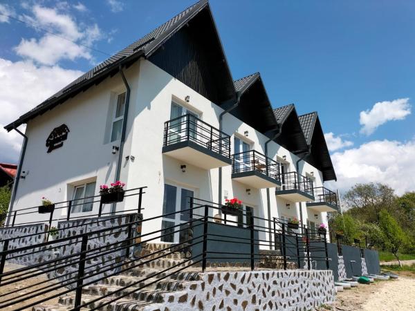 Na zdjęciu widoczny jest obiekt Conacul Doamnei Nucșoara położony w mieście Brădetu.
