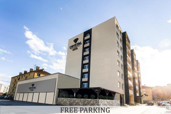 A la foto es mostra l'objecte Hotel Crystal situat a la ciutat de Kosice.