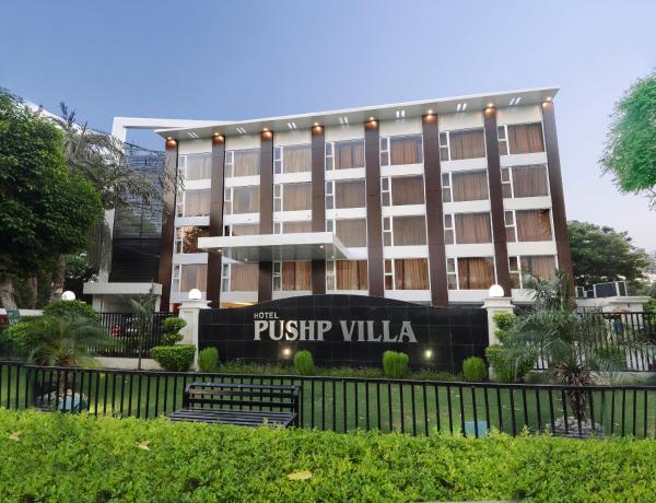 A la foto es mostra l'objecte Hotel Pushp Villa Agra Taj East Gate situat a la ciutat de Agra.