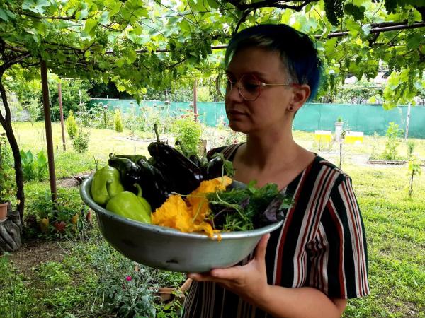 Na zdjęciu widoczny jest obiekt Nodara's garden położony w mieście Gudzhareti.