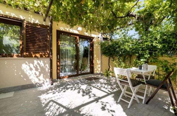 A la foto es mostra l'objecte Casa Aurora situat a la ciutat de Santa Luria.