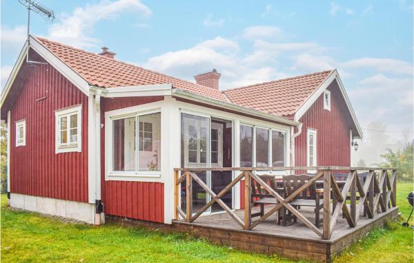 Na zdjęciu widoczny jest obiekt Cozy Home In Ryd With Wifi położony w mieście Knihult.