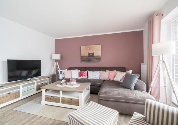 Na fotografii je vidět objekt SPO Beach House am Strand Appartement SPO Beach House No 2 nacházející se ve městě Brösum.
