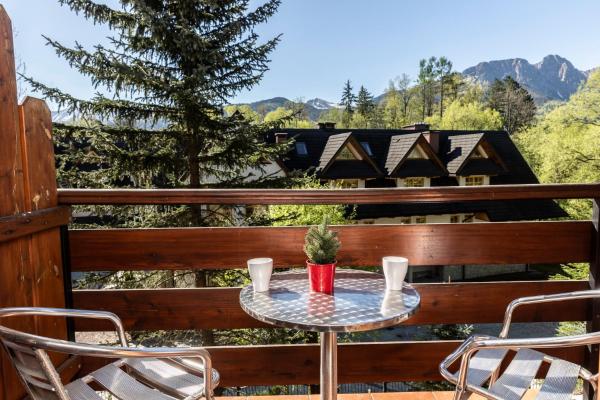 A la foto es mostra l'objecte udanypobyt Apartamenty Kominkowe situat a la ciutat de Zakopane.