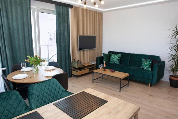 A la foto es mostra l'objecte Luxus Apartament Tulipan situat a la ciutat de Gdynia.