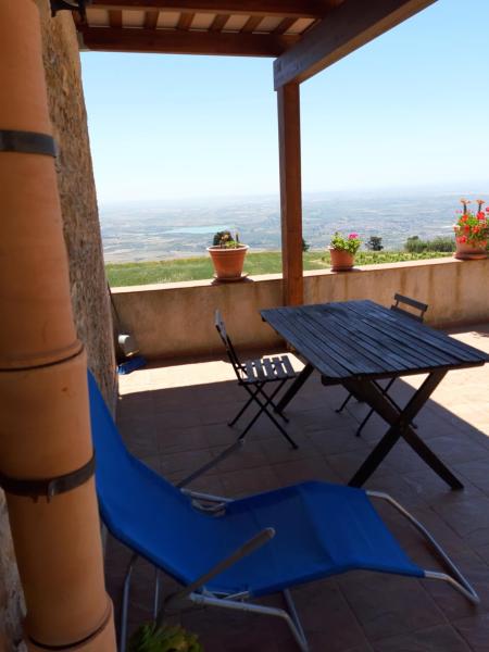 Nella foto è visibile l'oggetto Casa nel Vigneto Erice situato nella città di Erice.