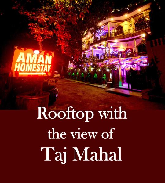 A la foto es mostra l'objecte Aman Homestay, A Boutique Hotel situat a la ciutat de Agra.