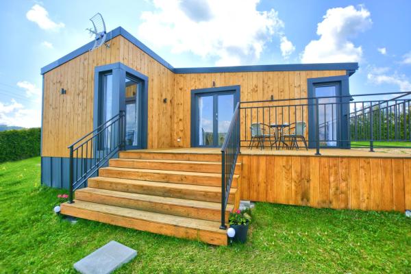 A la foto es mostra l'objecte Domek u Mirosi 2 situat a la ciutat de Polańczyk.