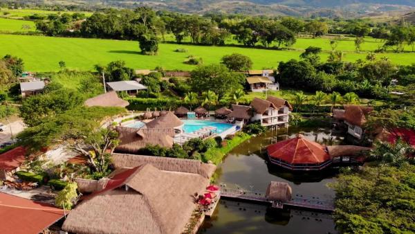 A la foto es mostra l'objecte Hotel Campestre San Joaquin situat a la ciutat de Garzón.