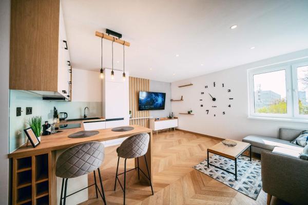 A la foto es mostra l'objecte Luxury Apartment w. City Views in Košice Old Town situat a la ciutat de Kosice.
