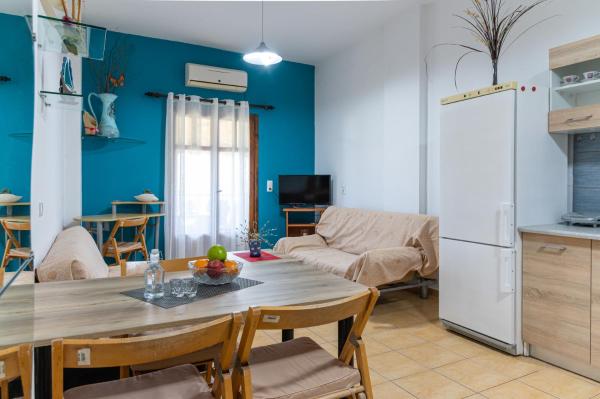 A la foto es mostra l'objecte Seaside Apartment in Anissaras situat a la ciutat de Hersonissos.