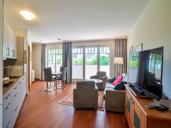A la foto es mostra l'objecte Dünenpark Binz - Komfortplus Ferienwohnung mit 1 Schlafzimmer und Terrasse im Erdgeschoss 164 situat a la ciutat de Binz.