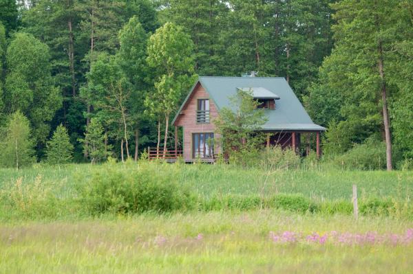 På billedet ses objektet Domek w Biebrzańskim Eldorado beliggende i byen Kopytkowo.