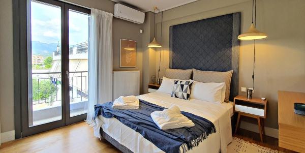 A la foto es mostra l'objecte Malamas Apartment situat a la ciutat de Kalamata.