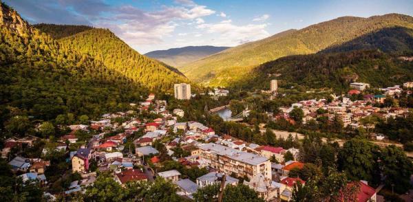 Nella foto è visibile l'oggetto apartament Ninati situato nella città di Borjomi.