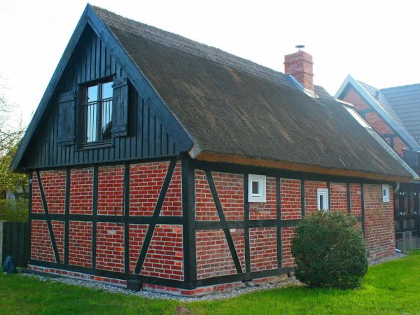A la foto es mostra l'objecte Ferienhaus Mönke´s Kate am Stettiner Haff situat a la ciutat de Mönkebude.
