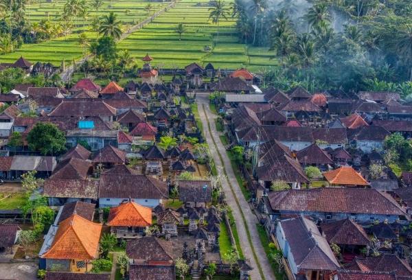 Auf dem Foto ist das Objekt Rural Atmosphere at Bali Coconut House in Delodsema Village in der Stadt Penginyahan zu sehen.