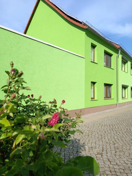 Na foto é possível ver o objeto Gästewohnung Meyer localizado na cidade de Seehausen.