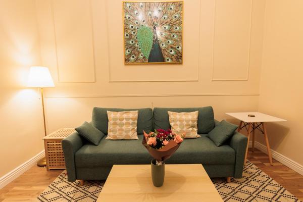 På billedet ses objektet Cozy Apartment in the Historical City Center beliggende i byen Timişoara.