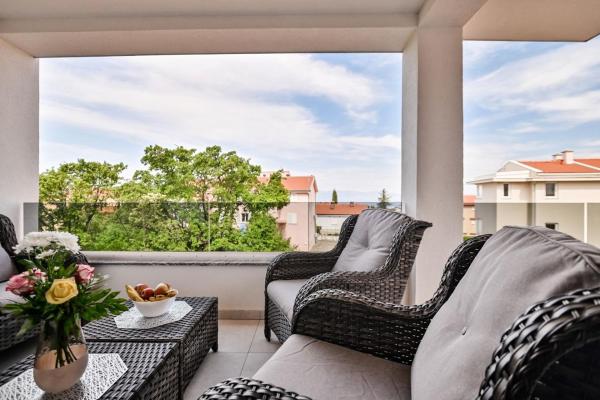 Kuvassa näkyy kohde Luxury Apartment Nina with sea view, joka sijaitsee kaupungissa Sveti Anton.