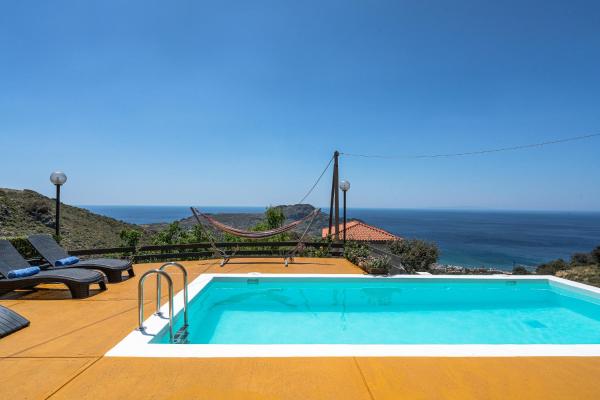 Seaview Villa Mirthios Panorama With Private Swimming Pool And Bbq! - Greece