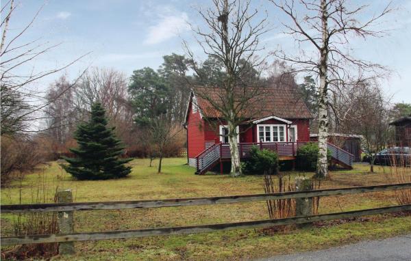 The photo shows the Holiday Home Sölvesborg With Fireplace Iii located in the city of Sölvesborg.