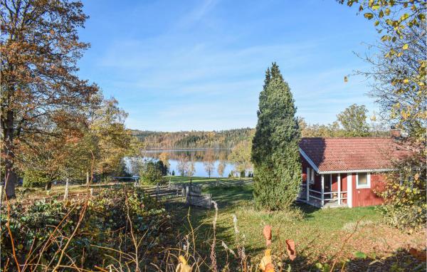 Na zdjęciu widoczny jest obiekt Two-Bedroom Holiday Home In Lammhult położony w mieście Håknahult.