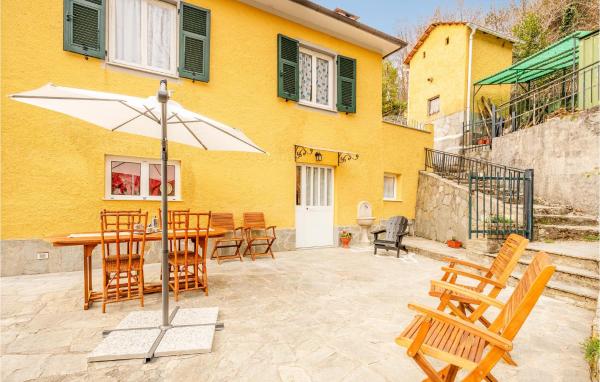 A la foto es mostra l'objecte Beautiful Home In Borzonasca With Wifi situat a la ciutat de Borzonasca.