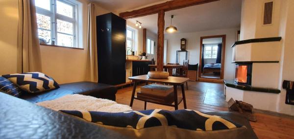 Nella foto è visibile l'oggetto Apartment Kliemkiker, Nähe Binz in traumhafter Alleinlage situato nella città di Zirkow.
