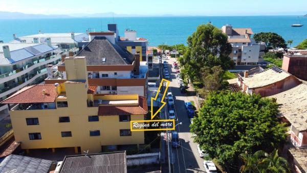 På billedet ses objektet Regina del mare, Apartamento de Cobertura 301 completo para até 04 pessoas a 50 metros da Praia em Florianopolis beliggende i byen Florianópolis.