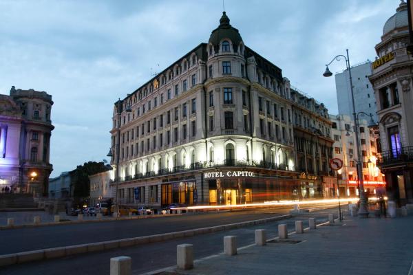 Kuvassa näkyy kohde Capitol Hotel, joka sijaitsee kaupungissa Bukarest.